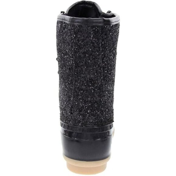 Sugar Women's Skylar Glitter Duck Boots - Black Glitter - Picture 3 of 3